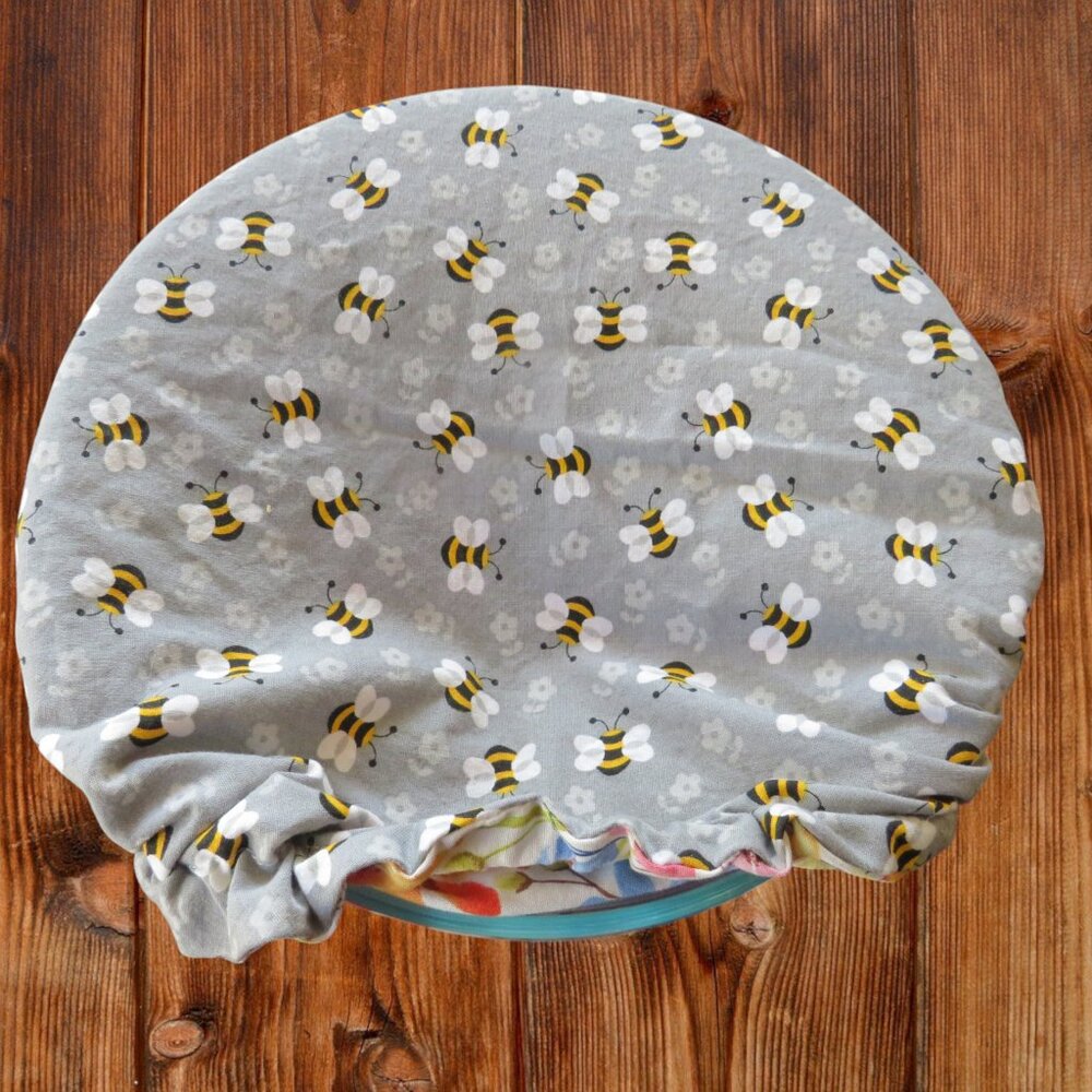 Kitchenaid Bowl Cover, Reversible Bee and Floral Mixer Cover
